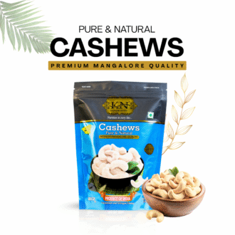 KAJWAM NUTTS Natural Cashews, Kaju W210 250 gm Each (Pack of 2)