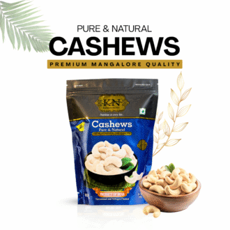 KAJWAM NUTTS Natural Cashews, Kaju W210 250 gm
