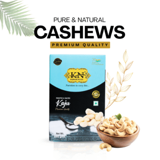 Kajwam Cashews Roasted & Salted |W240 Kaju 250 g Pack | Healthy Crunchy Snack