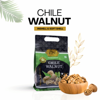 Premium Chile Walnuts 38+ Size | Soft Shell In-Shell Walnuts – 500g